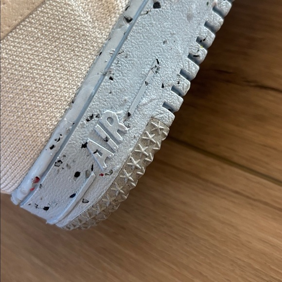 Nike Air Force 1 Low Crater Flyknit – White/Blue Platinum – Women’s Size 6 – - Picture 4 of 8